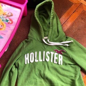 Hollister pullover hoodie child’s size Large